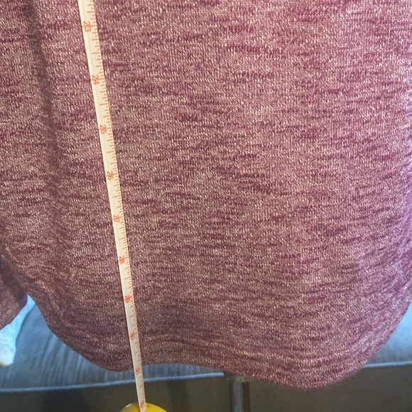 Bench long sleeve knit top in purple BNWT size L - Picture 6 of 10